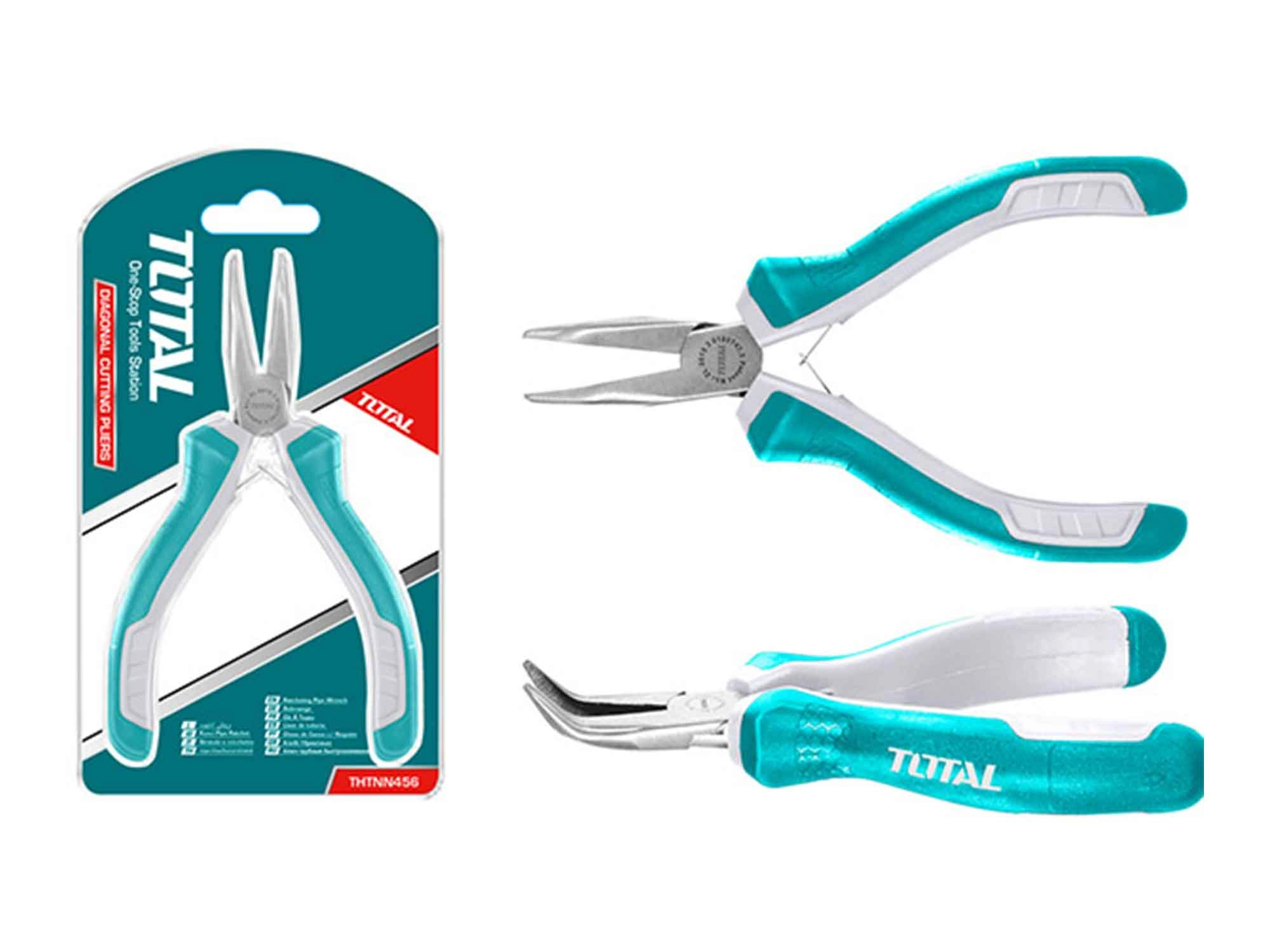 Плоскогубцы с загнутыми губками TOTAL THTMN456 (Мини) недорого