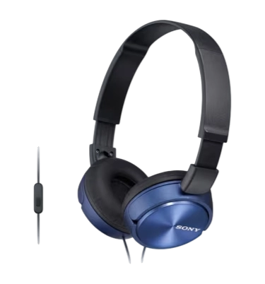 Sony MDR-ZX310AP Blue quloqchini arzon