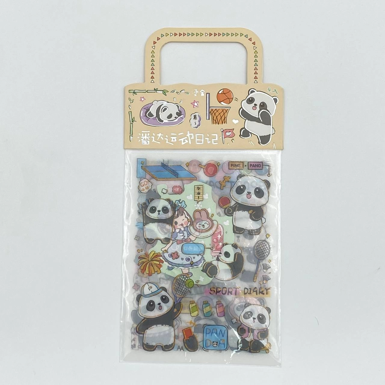 Коллекция наклейки панда купить