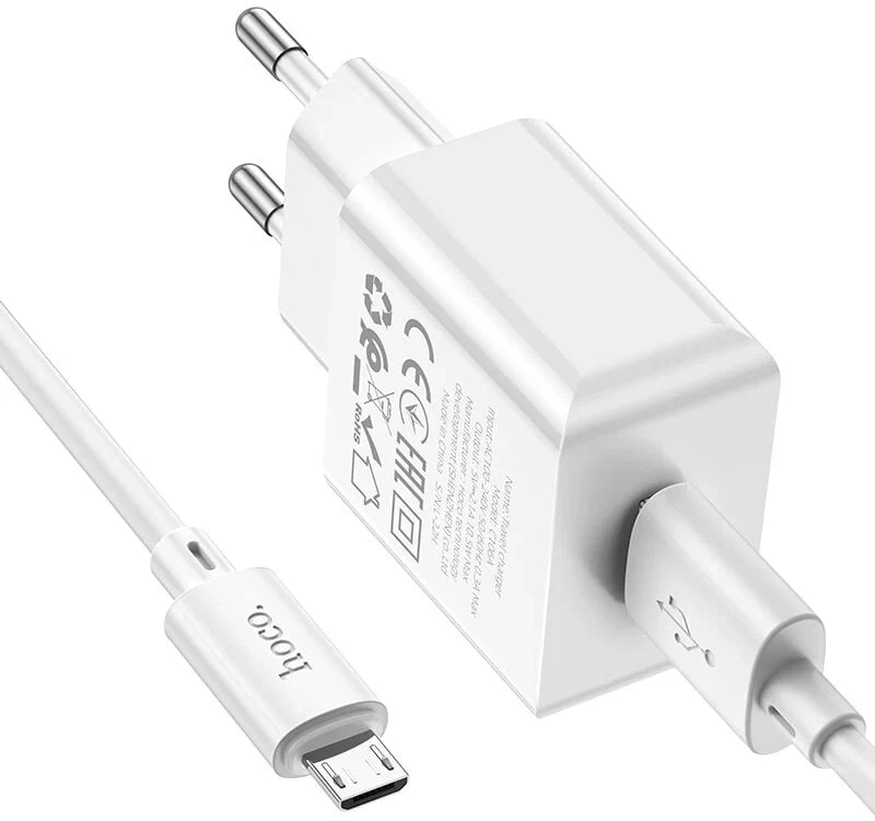 Hoco C106A Mini Size 10.5W quvvatlash uskunasi + Micro kabeli onlayn