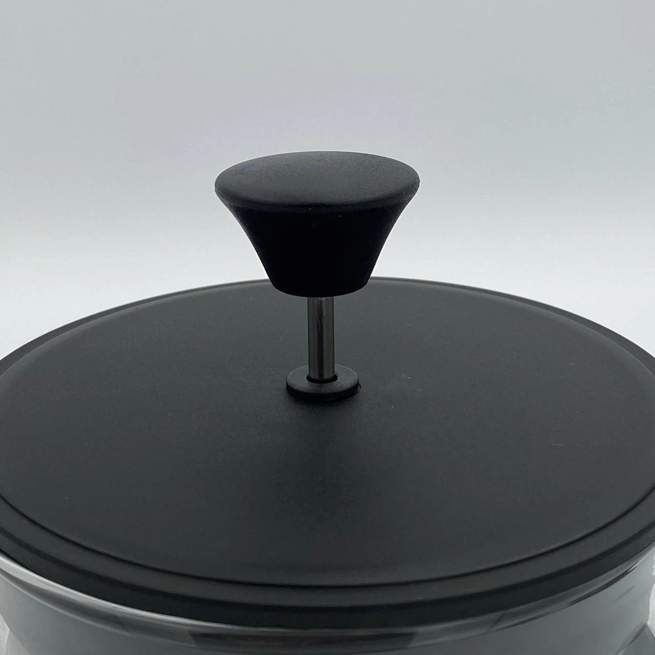 Royal home tableware & more Kofe va choy uchun pressli choynak 1.5 L shaffof (qora) onlayn