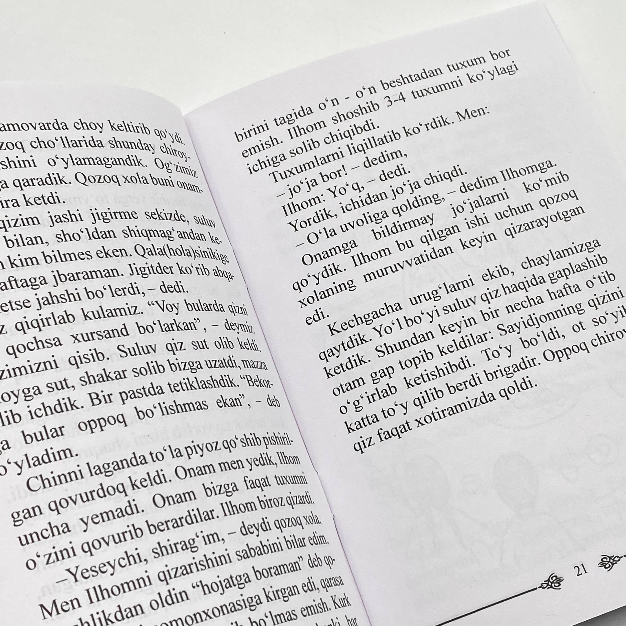 Saodatxon Yuldasheva: O'rkach-o'rkach qirlar orasida o'tgan bolalik onlayn