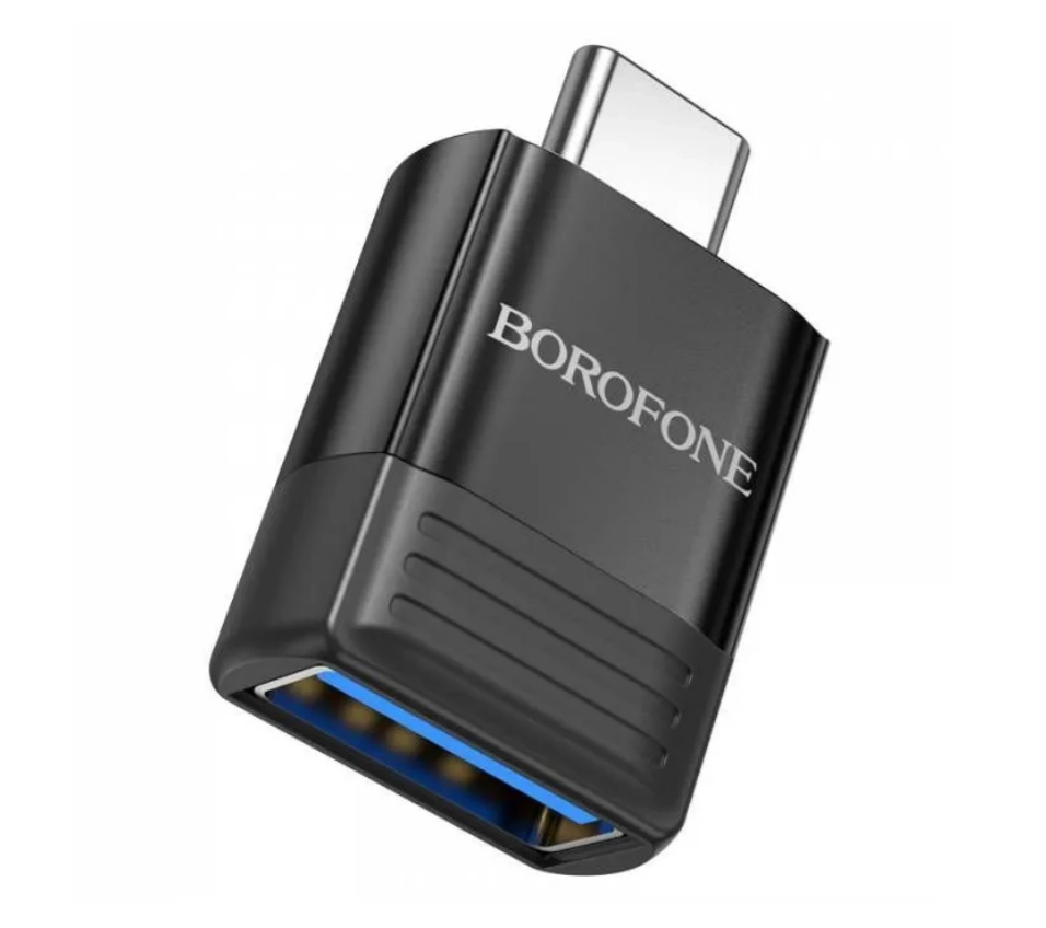 Переходник Borofone BV18 Type-C на USB купить