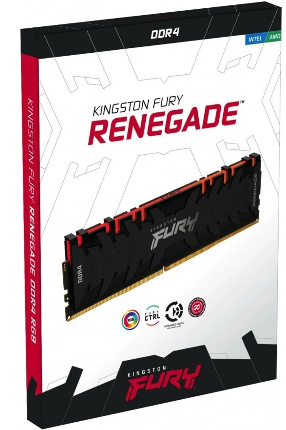 Kingston Fury Renegade RGB DDR4 16GB 3600Mhz (1x16GB) tezkor xotirasi onlayn