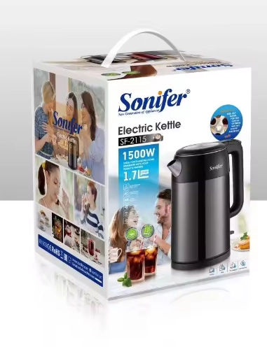 Электрический Чайник SONIFER SF-2115 черный недорого