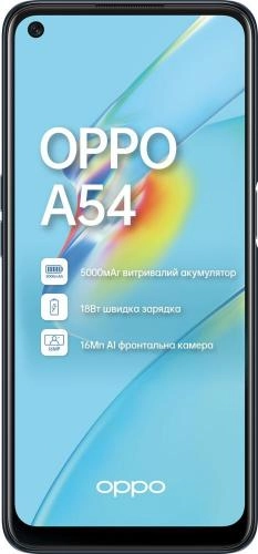 OPPO A54 4/64GB Black smartfoni arzon