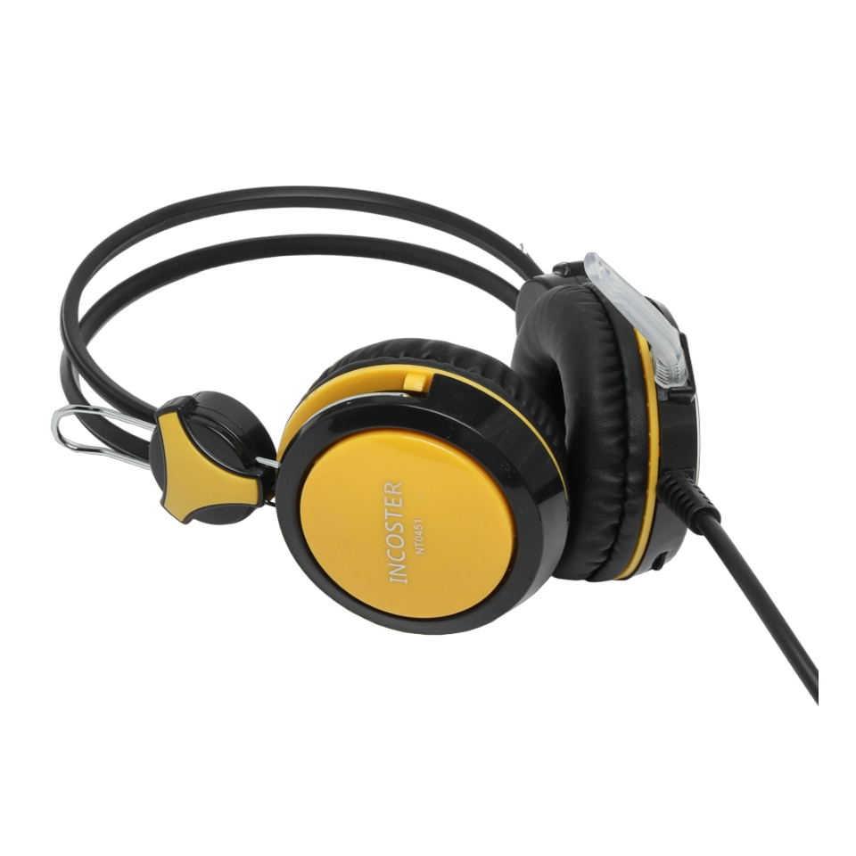 Проводные наушники Kubite T590 желтый недорого