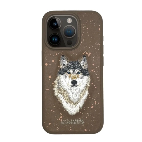 Чехол Santa Barbara Polo Savanna для iPhone 15 Pro/Pro Max коричневый купить