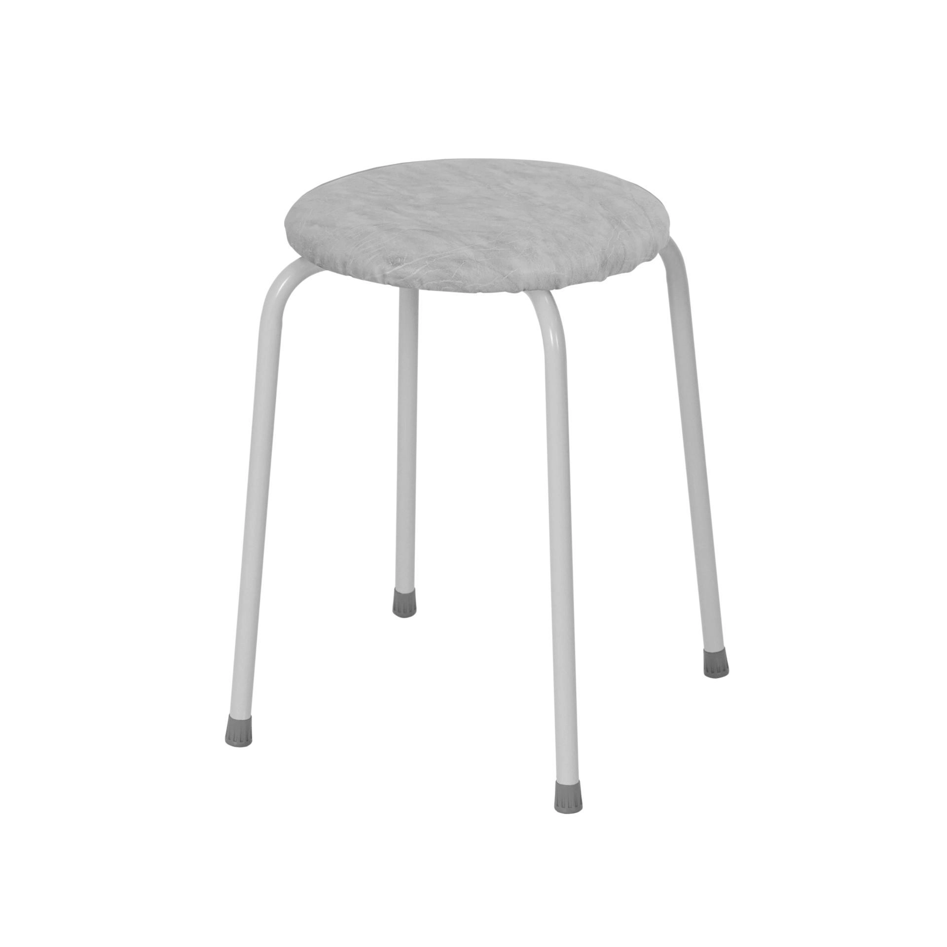 Табурет круглый Пенёк легкий 180 (серый) купить