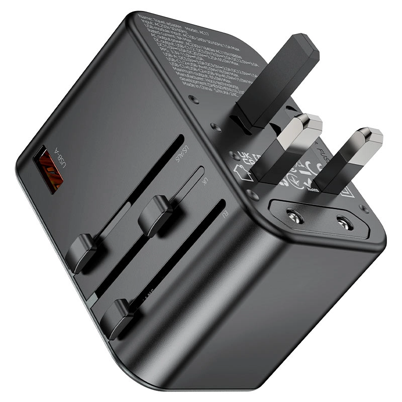 Зарядное устройство Hoco AC17 Universal Travel Adaptor онлайн