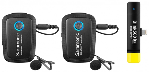Беспроводная микрофонная система Saramonic Blink500 B4 для Iphone купить