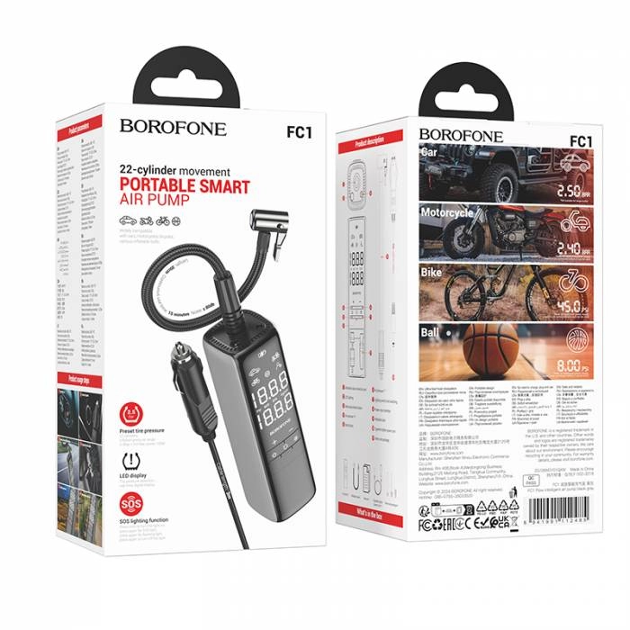 Borofone FC1 avtomobil nasosi onlayn