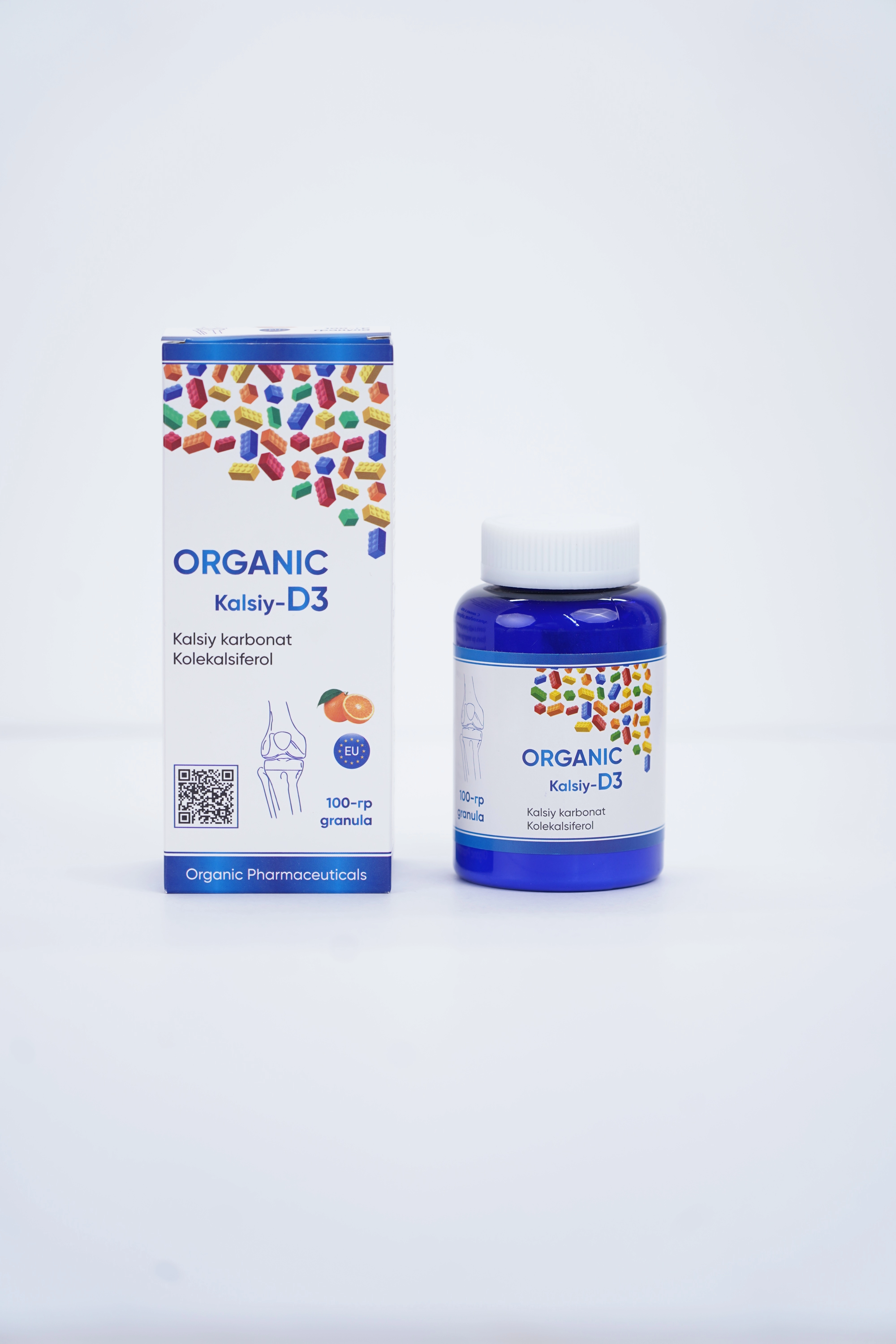 Kalsiy D3 Organik 100 g granulalar arzon
