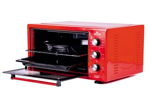 Мини-печь Itimat CORONA K-4500 CG (с грилем) Black, Gray, Red - фото №7 Мини-печь Itimat CORONA K-4500 CG (с грилем) Black, Gray, Red цена