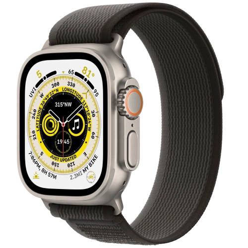 Смарт часы Apple Watch 8 Ultra 49mm Black/Silver (Trail) купить