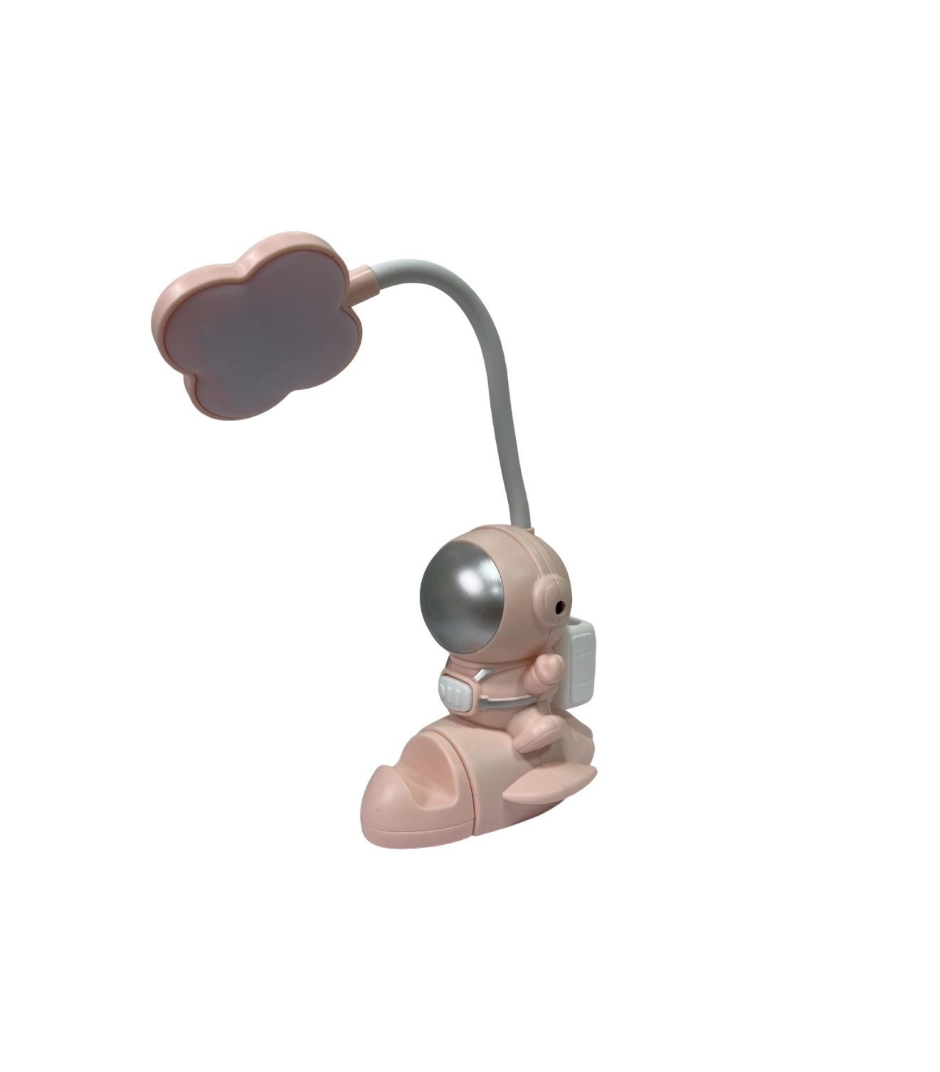 Настольная лампа "Aстронавт" розовый купить