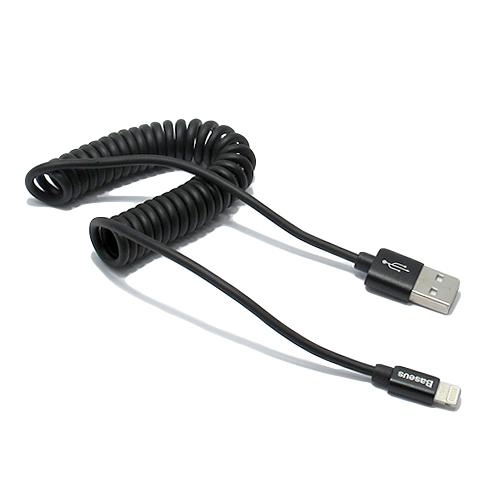 Кабель Lightning Baseus Elastic Data Cable 1M Black в Узбекистане