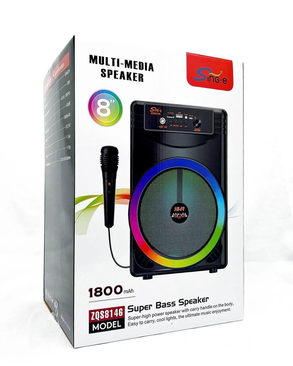 Bluetooth Sing-e ZQS8146 simsiz portativ akustikasi arzon