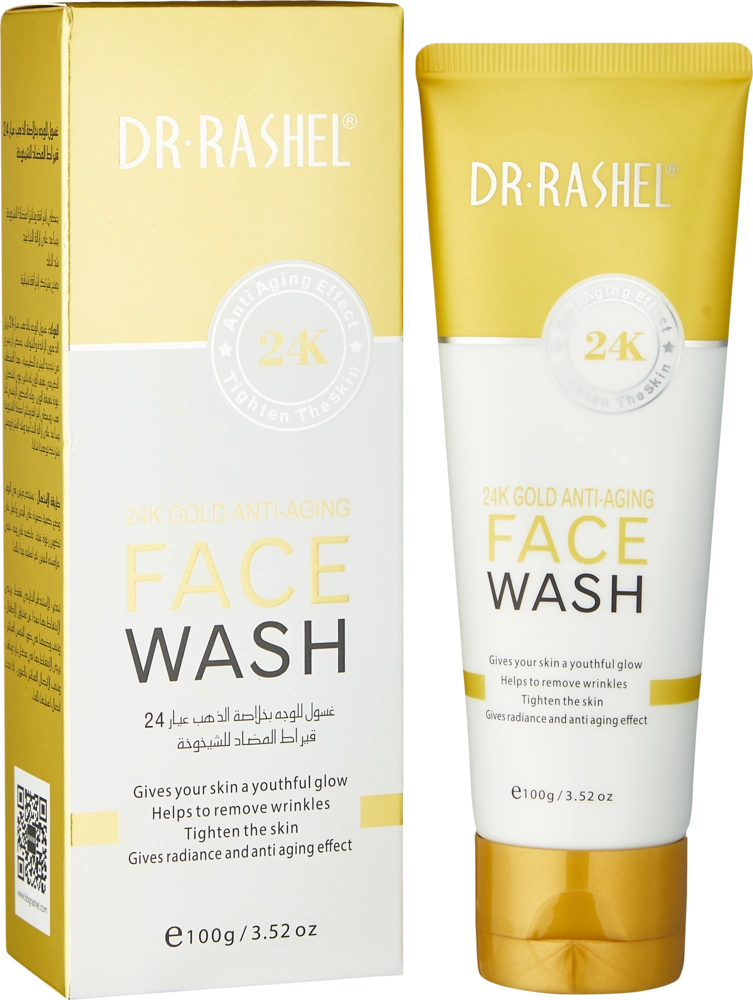 24K GOLD ANTI-AGING CLEANSING GEL 100ML YUZ YUVISH PENKASI O'zbekistonda