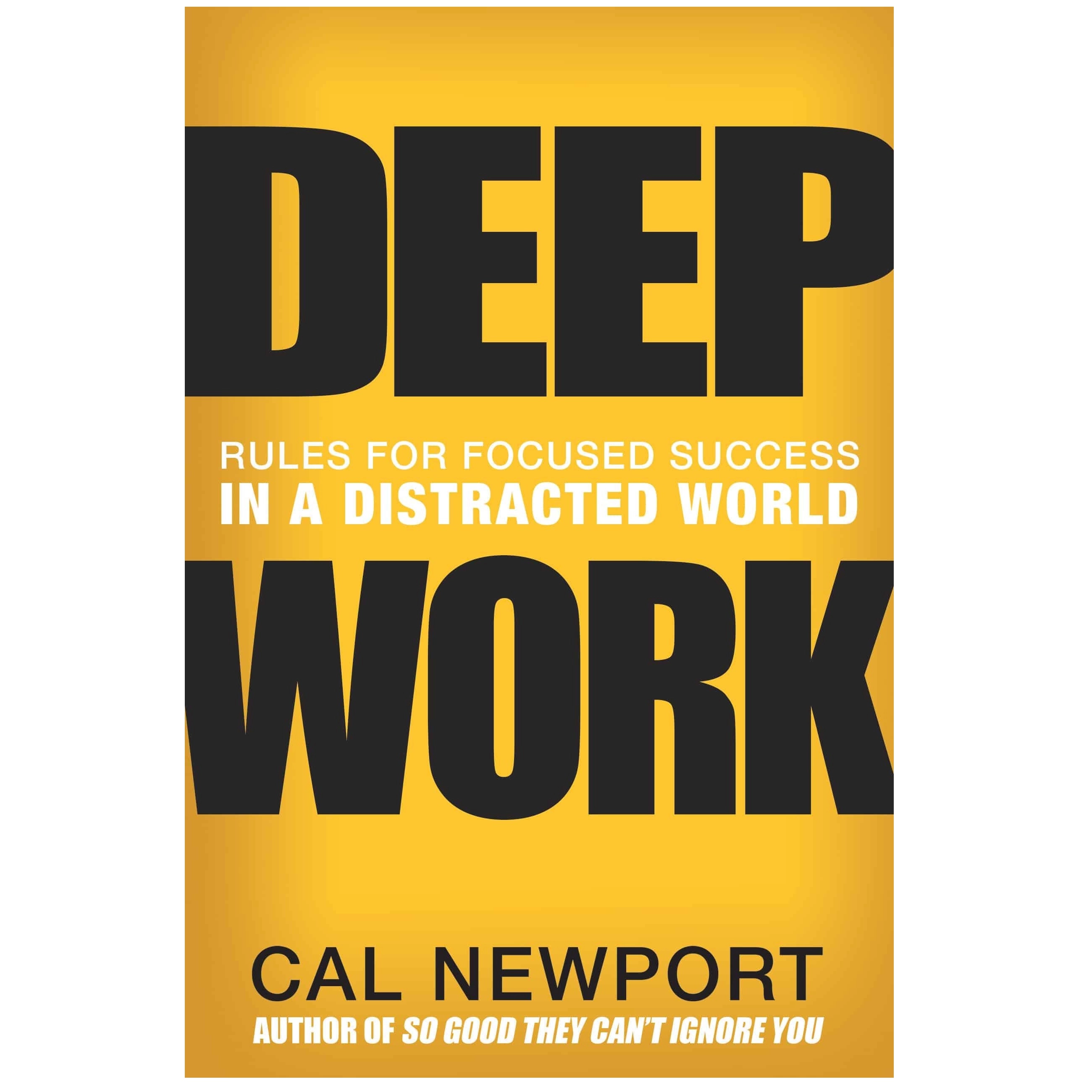 Cal Newport: Deep Work: Rules for Focused Success in a Distracted World (org) купить