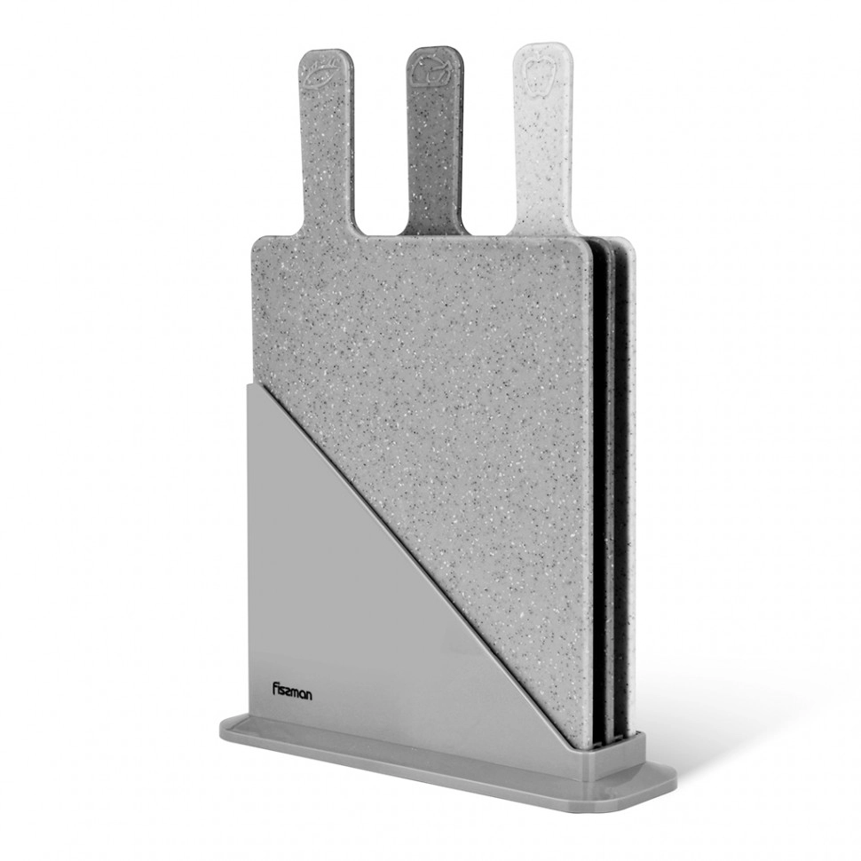 Fissman 3 ta kesish taxtasi to'plami 32x19 sm (plastmassa) O'zbekistonda