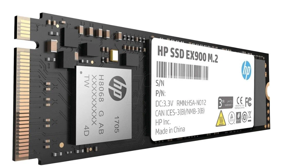 SSD HP EX900 M.2 1TB рассрочка