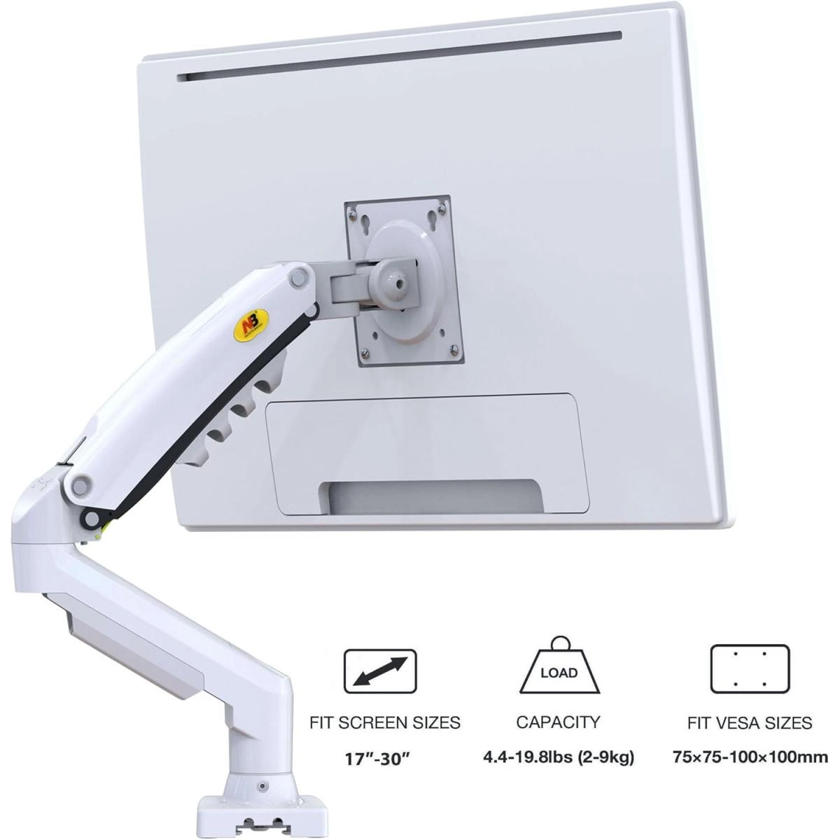 NB F80 (17"- 30") monitor uchun kronshteyni , White O'zbekistonda