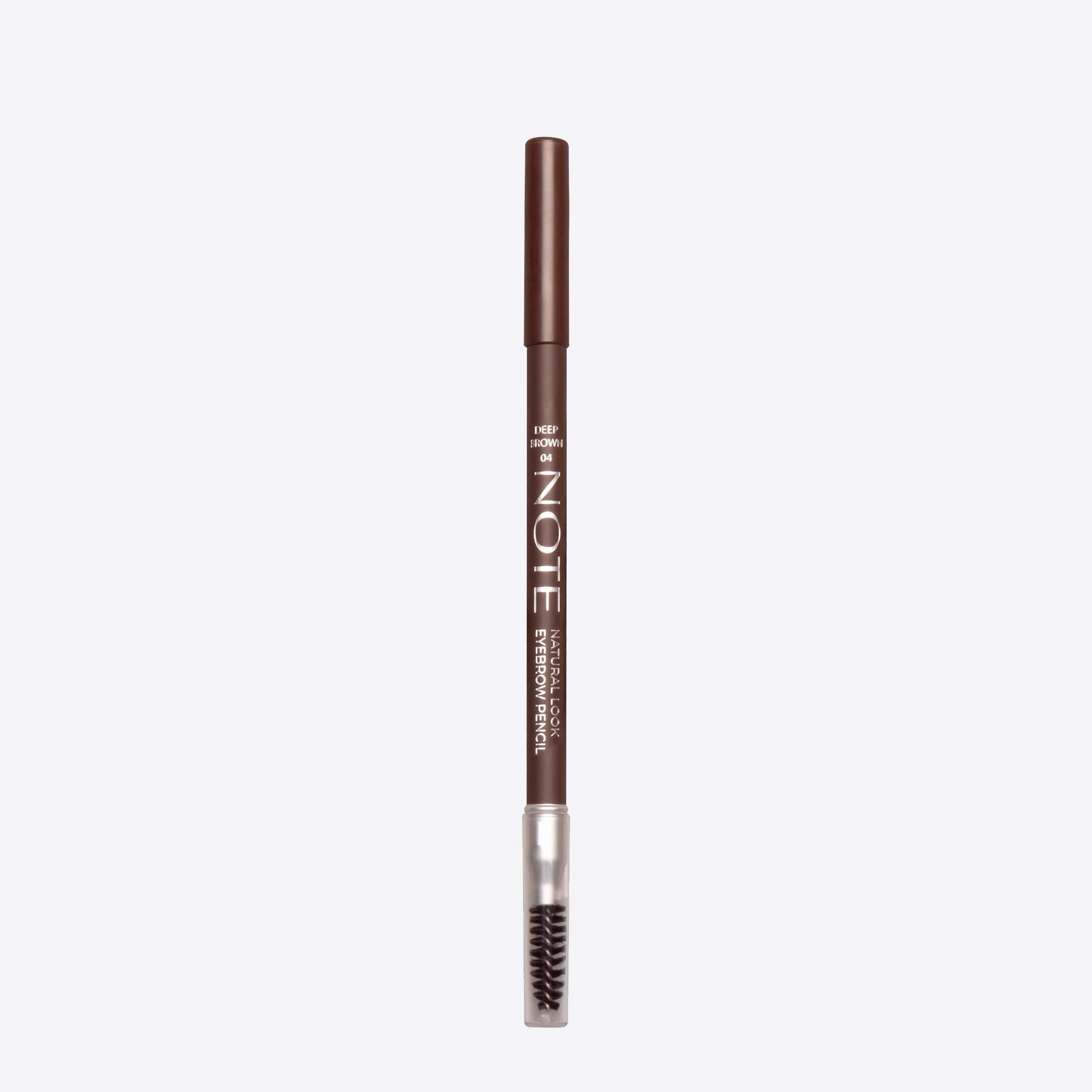 NOTE NATURAL LOOK EYEBROW PENCIL 04 (1.08 g) qosh uchun qalam sotib olish