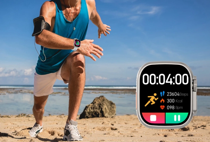 Смарт часы DT NO.1 8 Ultra Серебристый рассрочка