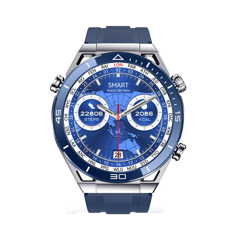 Смарт часы DT NO.1 DT Ultramate синий недорого