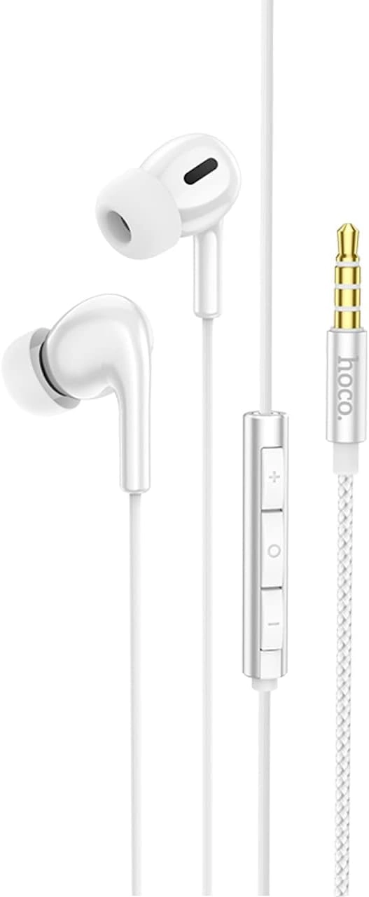 Проводные наушники Hoco M91, белые недорого