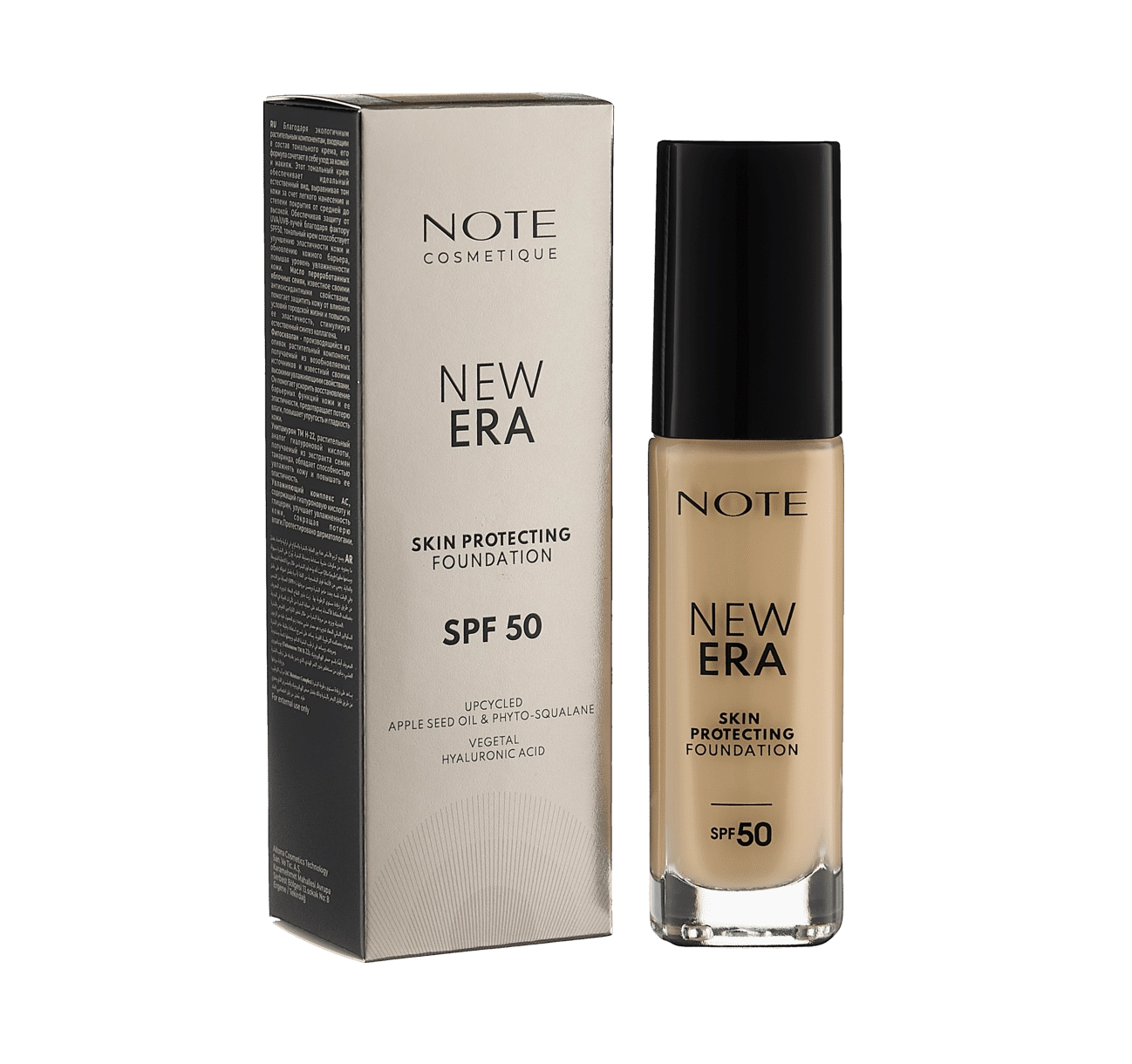 tonal krem NOTE NEW ERA SKIN PROTECTING FOUNDATION 110 (30 ml) sotib olish