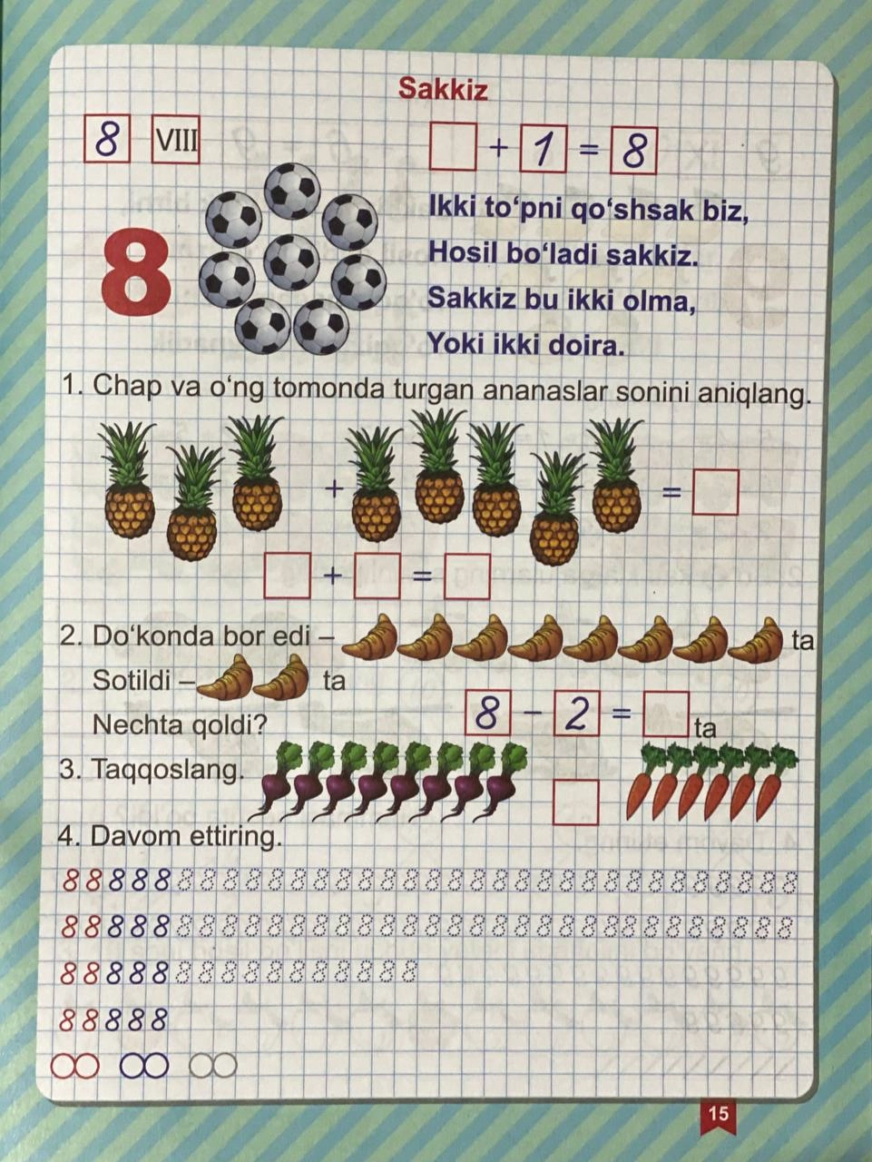 Askarova M. S: Matematika maktab yoshigacha bo'lgan bolalar uchun O'zbekistonda