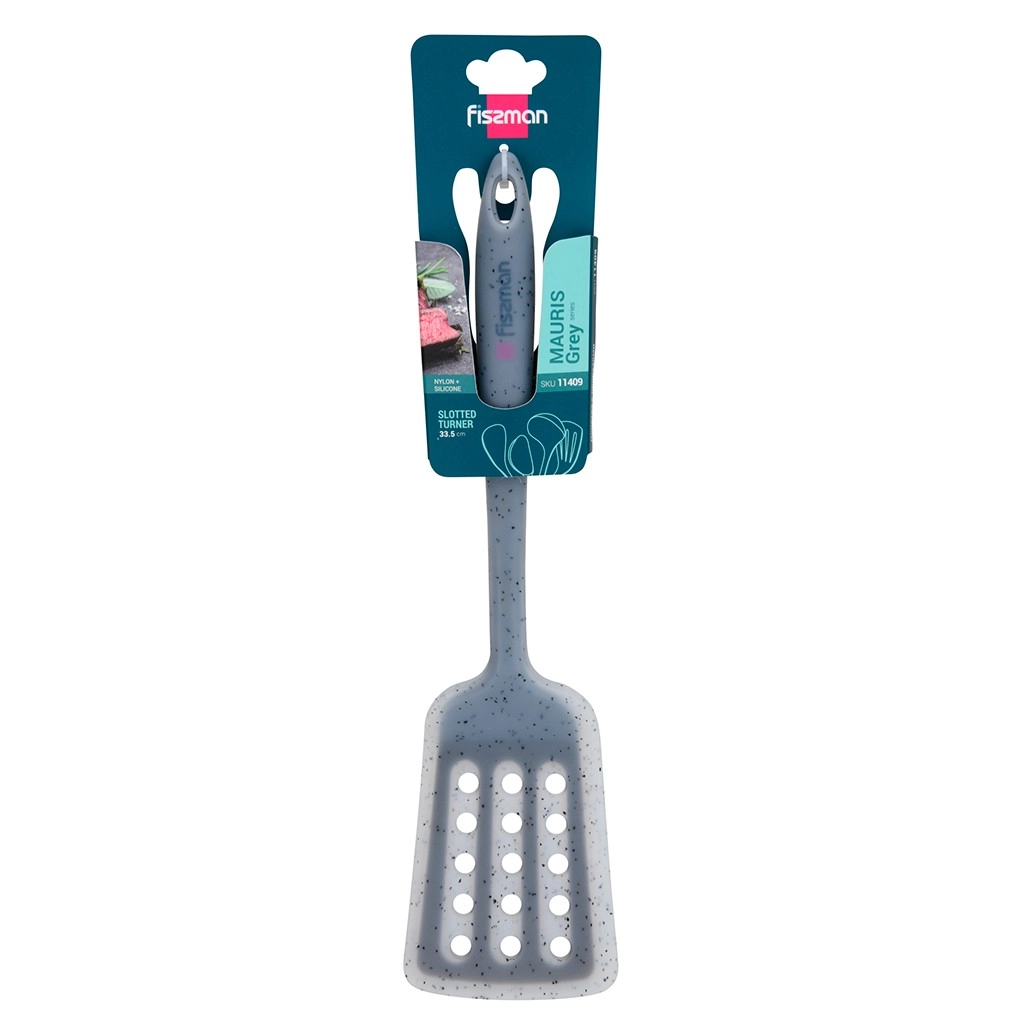 Лопатка с отверстиями Fissman Mauris Grey 33,5 см 11410 в Узбекистане