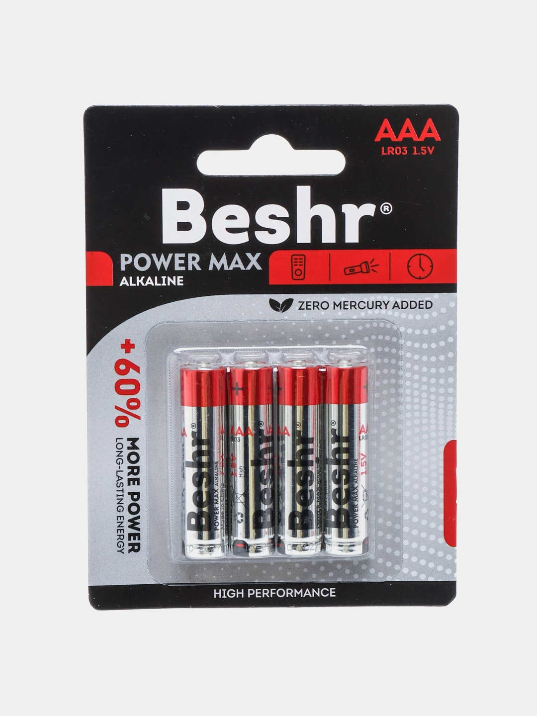Батарейка POWER MAX ALKALINE 4B AALR6  (4 шт) - фото №2 Батарейка POWER MAX ALKALINE 4B AALR6  (4 шт) купить