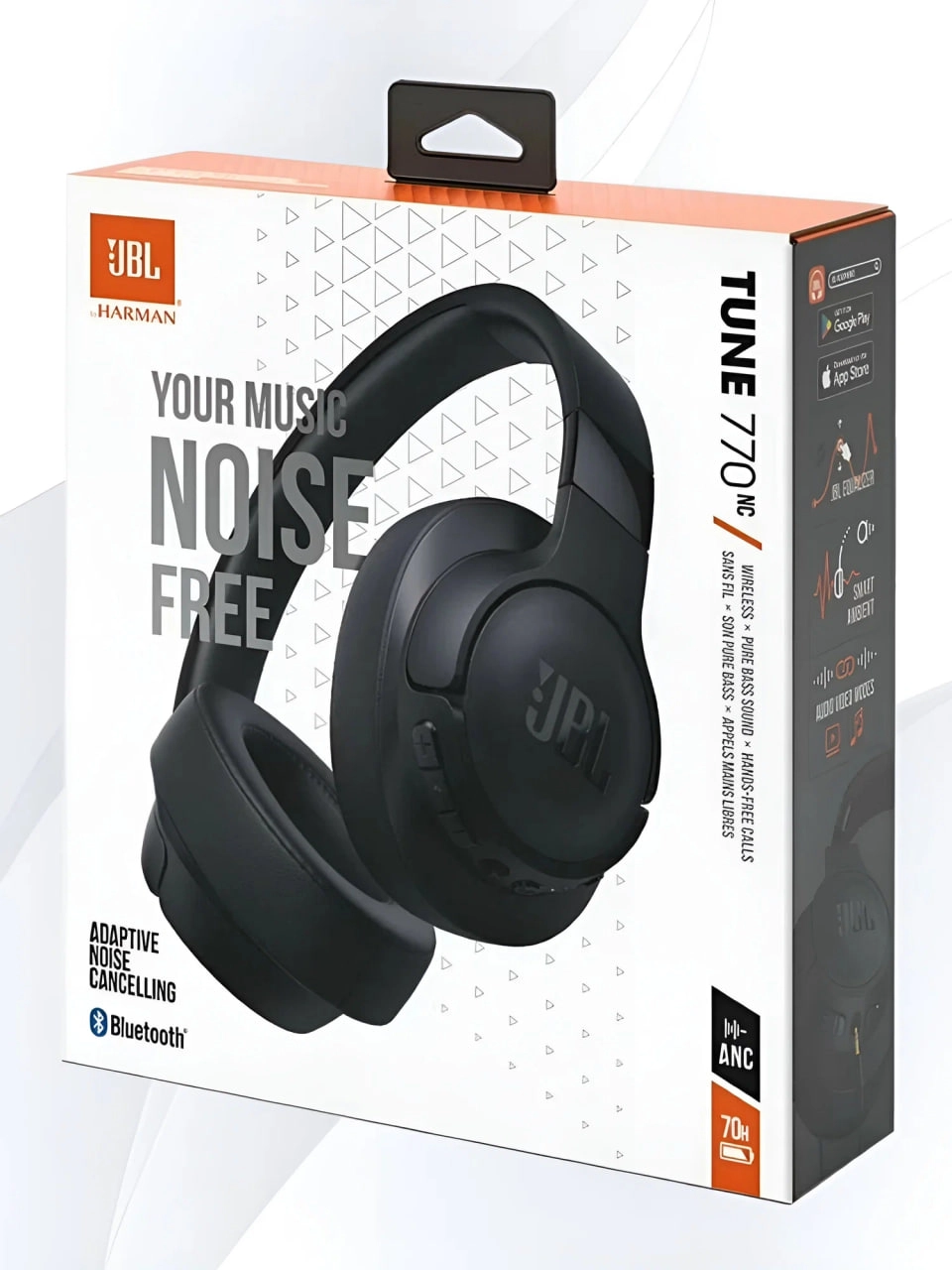 Беспроводные наушники JBL Tune 770 NC Black онлайн