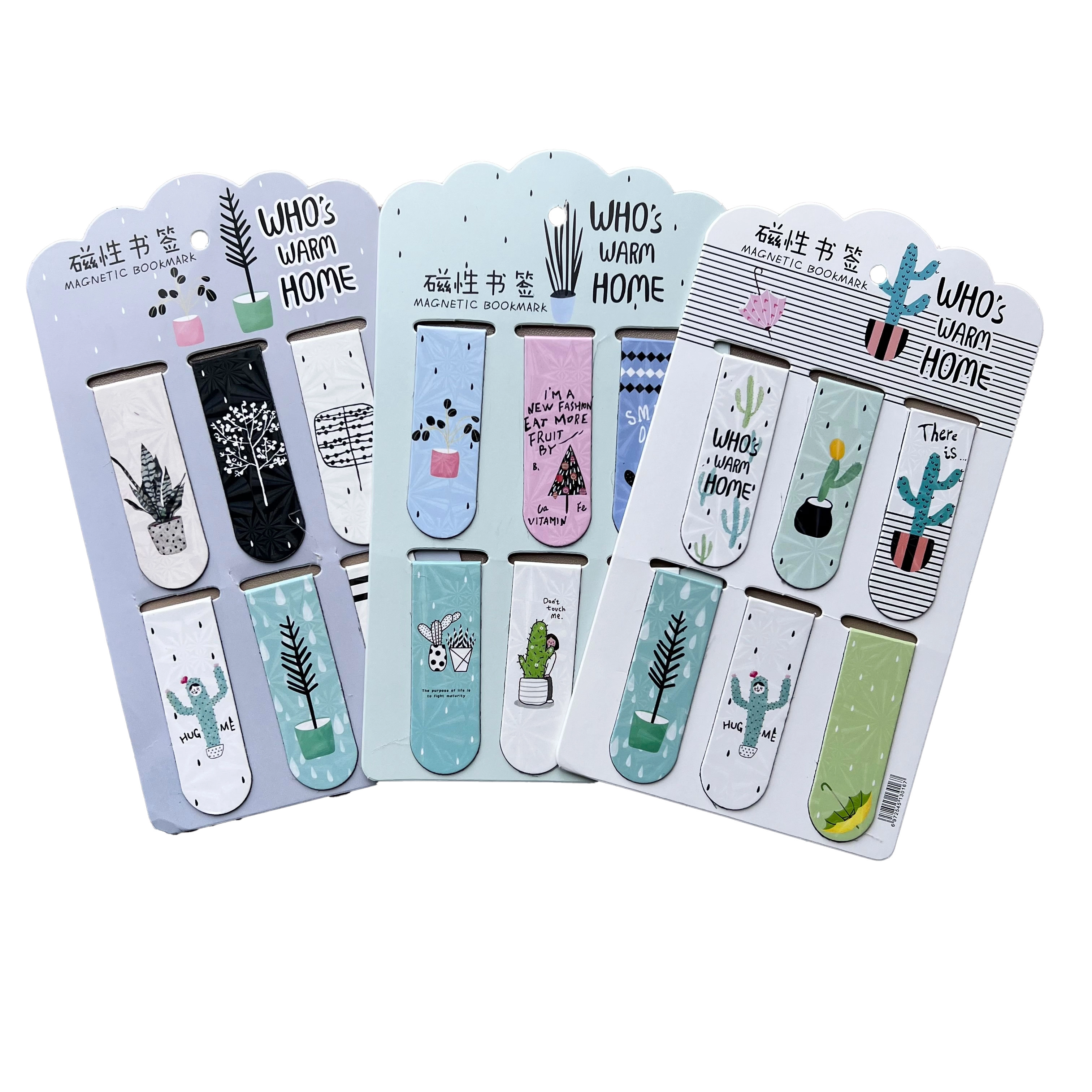 Магнитные закладки «Кактус», 6 шт купить