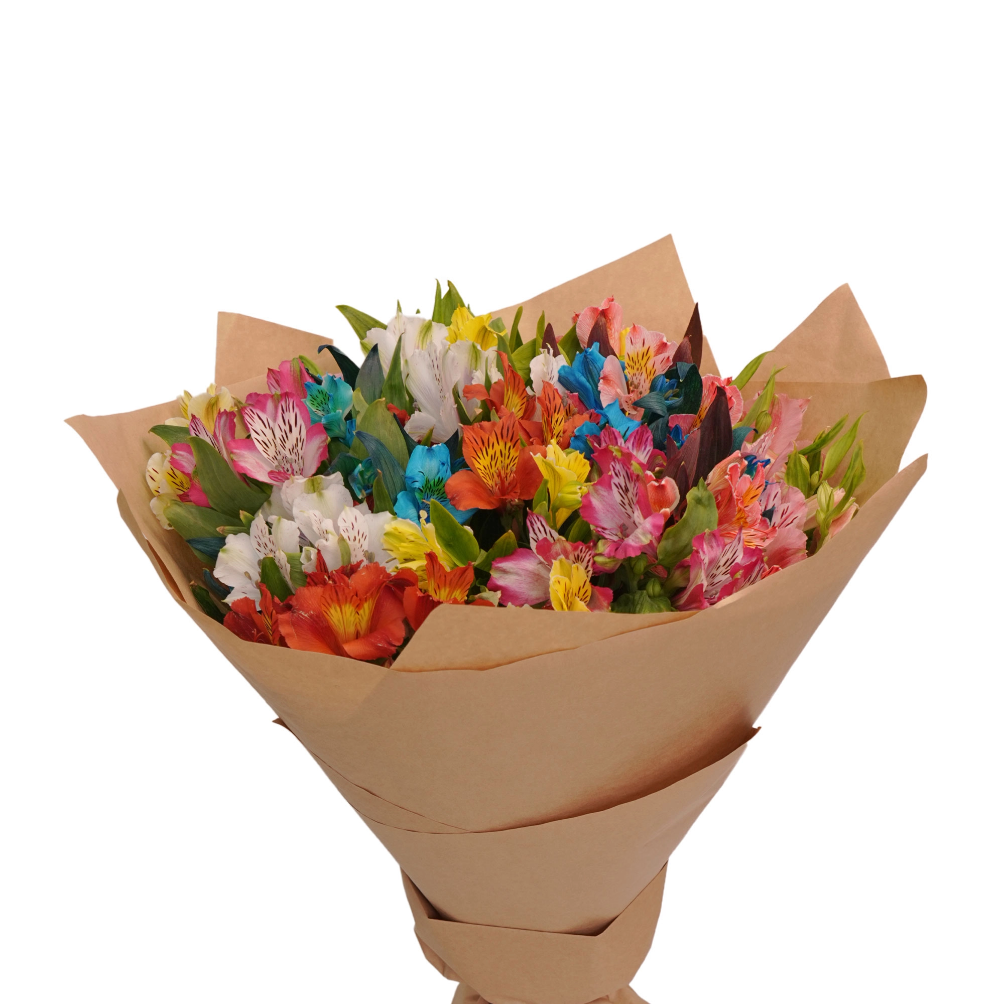 "Alstroemeria" guldastasi (17 dona) arzon