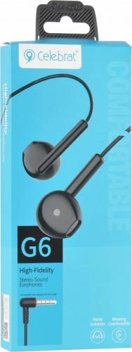 Наушники CELEBRAT G6 Black недорого