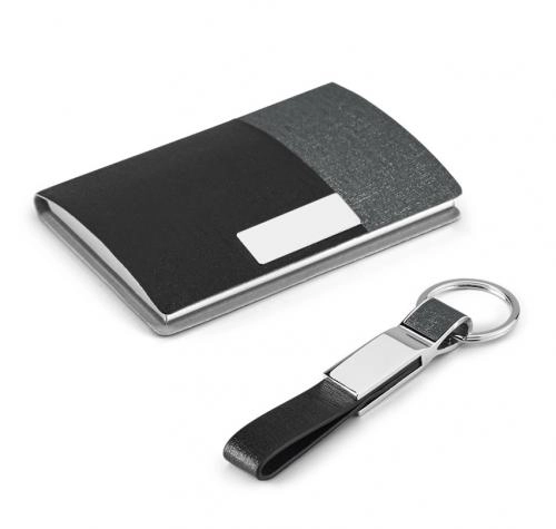 Набор с визитницой и брелком для ключей Hi!dea Travolta 93314 купить