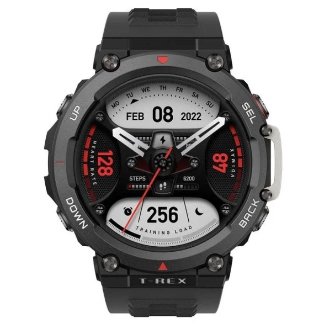 Xiaomi Amazfit T-Rex 2 Ember Black smart-soati sotib olish