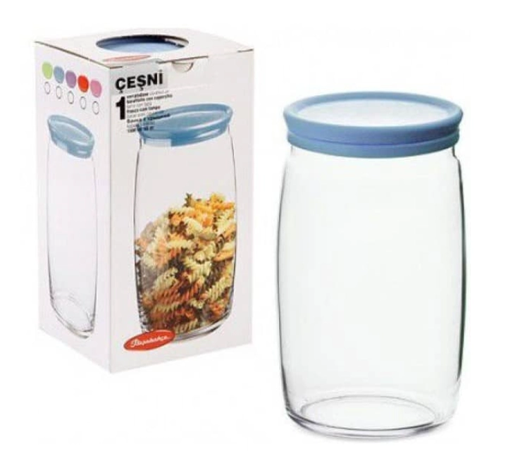 Банка с пластиковой крышкой Pasabahce Cesni 1500 мл (43023) недорого