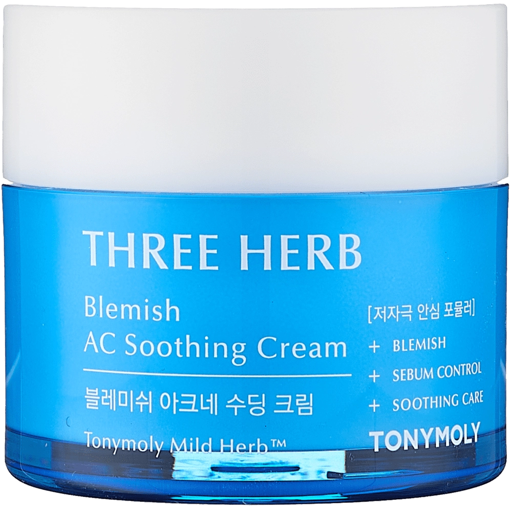 Увлажняющий крем для лица Three-Herb Blemish AC Soothing Cream в Узбекистане