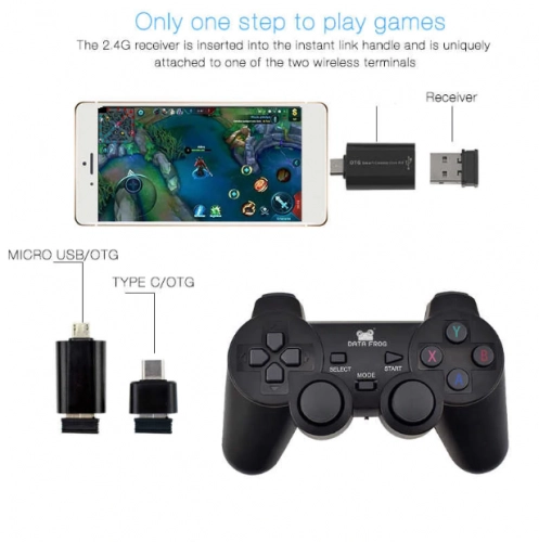 Data Frog 208 Wireless geympadi arzon