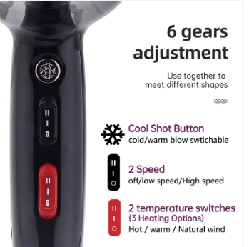 Фен Mac Styler MC-6685A - фото №4 Фен Mac Styler MC-6685A в Узбекистане