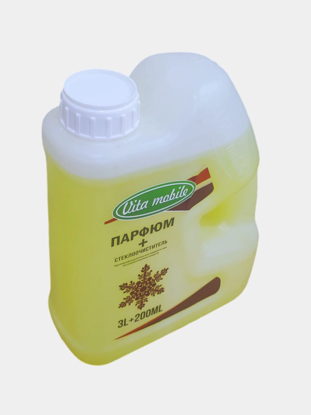 Ароматизированный стеклоочиститель VITA MOBILE -20 +60* незамерзайка+парфюм, 3.2 л Желтый недорого