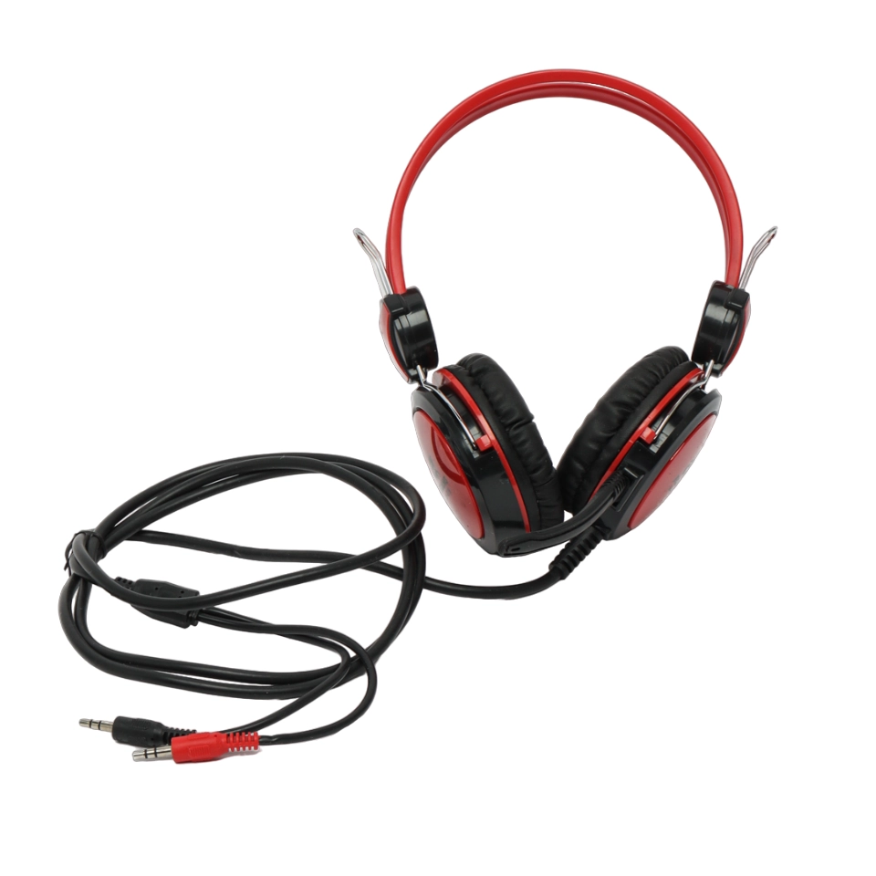 Проводные наушники Kubite T590 красный купить