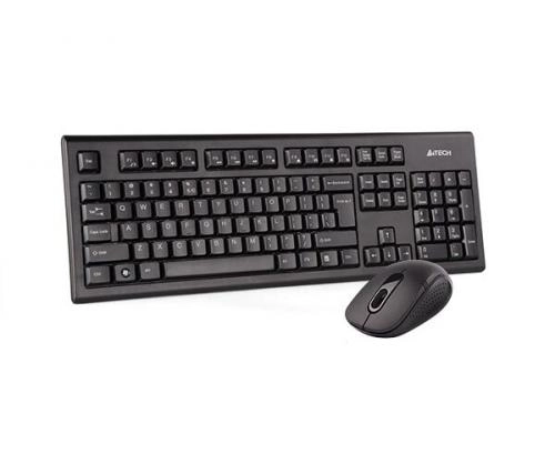 Клавиатура и мышь A4Tech 7100N Black USB купить