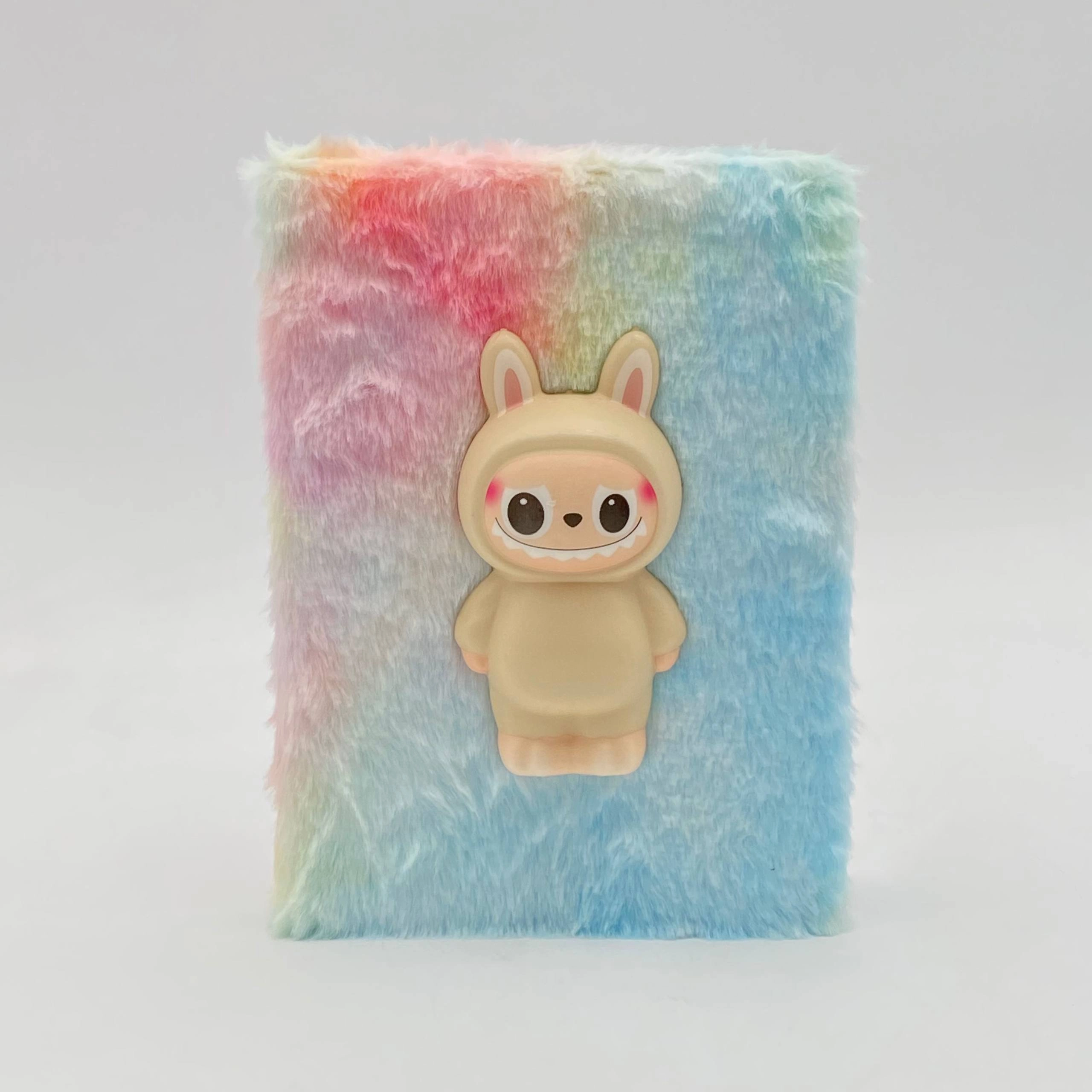 Пухлый блокнот Labubu (фиолетовый, розовый) характеристики