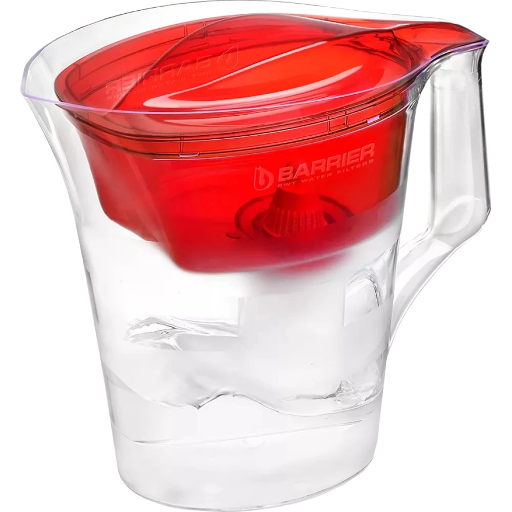 Кувшин-фильтр БАРЬЕР Твист красный 4 л купить